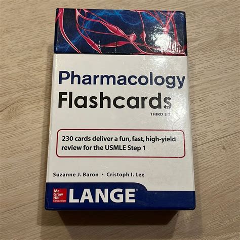 Lange Pharmacology Flash Cards, Third Edition by Suzanne Baron ...