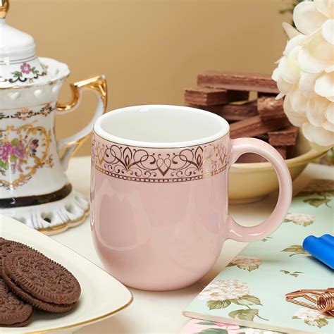 Buy VOLA EXQUISITE STYLEWARE Dazzle Series - Porcelain Coffee Mugs ...