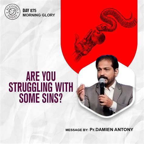 Are You Struggling With Some Sins? | Blessing Today