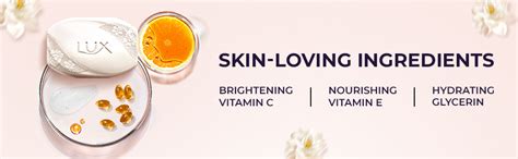 Buy Lux Flaw-less Glow Bathing Soap infused with Vitamin C & E For ...