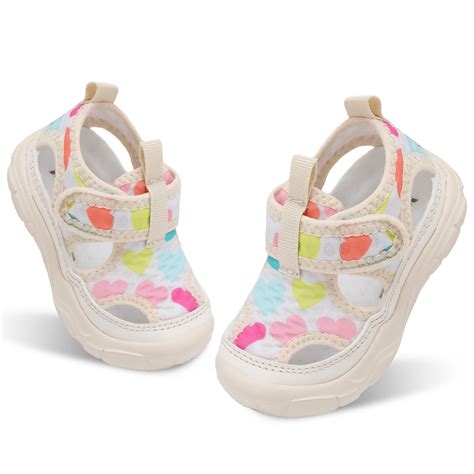 Barerun Toddler Girl Water Shoes Lightweight Breathable Athletic Slip ...