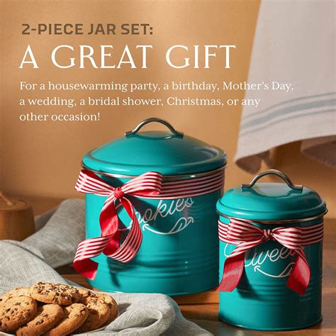 Candy Jar & Cookie Jar for Kitchen counter | Farmhouse Kitchen Jars for ...