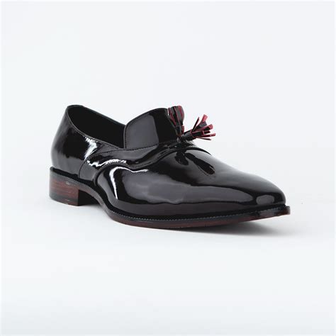 EVENING TASSEL BLACK LOAFER TUXEDO – Kavith Sainaani Store