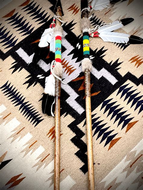 Decorative Hunting Spear | Native american crafts, Nativity crafts ...