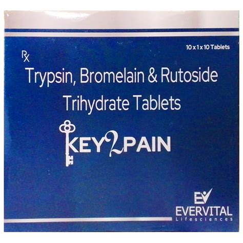 Key2pain Tablet 10's | Uses, Side Effects, Price | Apollo Pharmacy