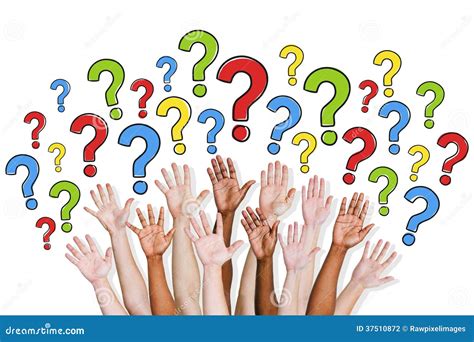 Group Of People Asking Questions Stock Photography - Image: 37510872