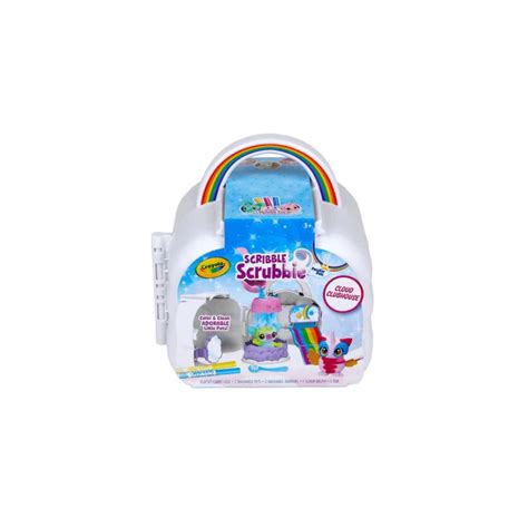 Crayola Scribble Peculiar Pets Cloud Clubhouse – Rainbow Toys