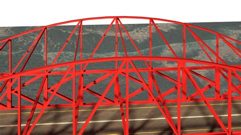 K-truss Bridge 3D Model - TurboSquid 1729235