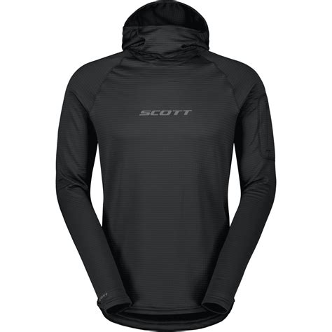SCOTT Defined Light Hoody Pullover Men - black | BIKE24