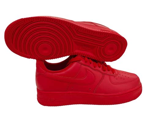 Nike Air Force 1 “Triple Red” – All Red Everything Edition