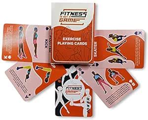 Fitness Is NOT a Game Playing Cards | at Home Workout | Family Game ...