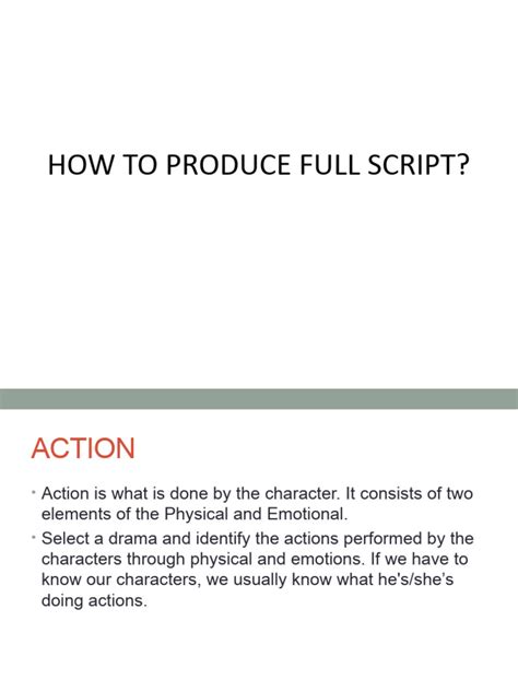 Image result for How to Get a Script