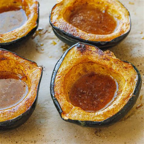Maple-Roasted Acorn Squash (VIDEO) - NatashasKitchen.com