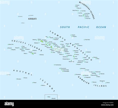 french polynesia map Stock Vector Image & Art - Alamy