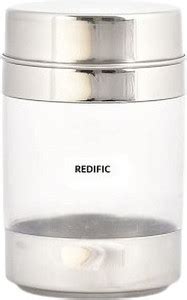 Redific Steel, Plastic Cookie Jar - 900 ml Price in India - Buy Redific ...