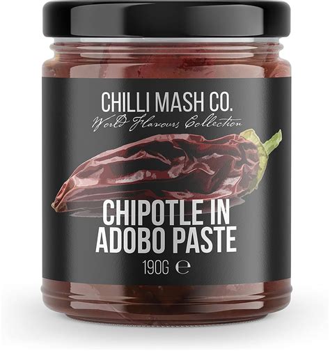 Chipotle in Adobo Paste 190g - Chilli Mash Co - Vegan, Medium Spicy ...