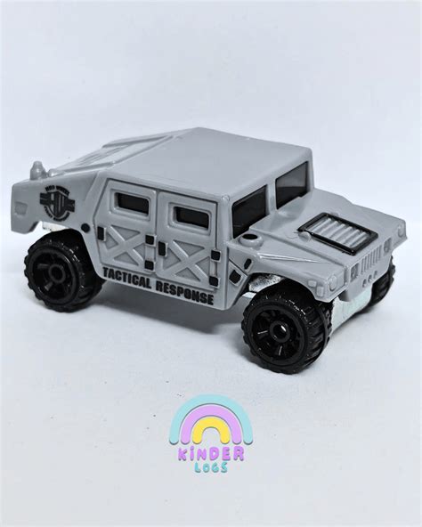 Hot Wheels Humvee - Grey Imported (Uncarded - New) - Buy At Kinder Logs