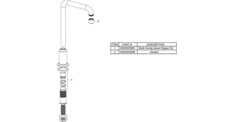 Elkay LK394A 10-3/4" Spout | Ferguson Home
