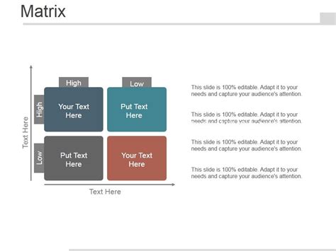 Image result for Matrix Presentation Example