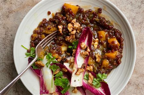 Black Barley Stew with Squash & Sage - Hodmedod's Wholefoods