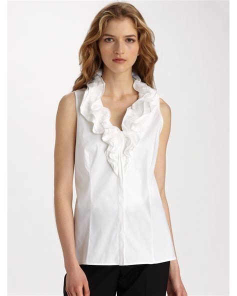 Women's Ruffle Top at Shirley Pearson blog