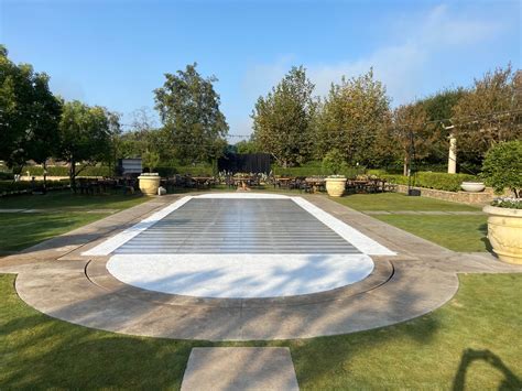 Dance Floor Pool Cover Rental-Plexi Glass Acrylic Hard Covers 818-636 ...