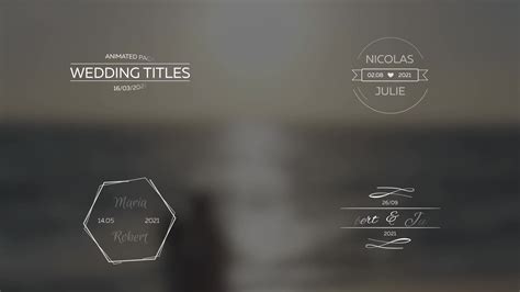 Wedding Titles MOGRT Rapid Download Videohive 37448532 Premiere Pro