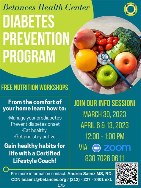 Diabetes Prevention Poster