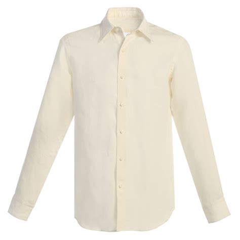 Mens Dress Shirts In Ivory at Harrison Leschen blog