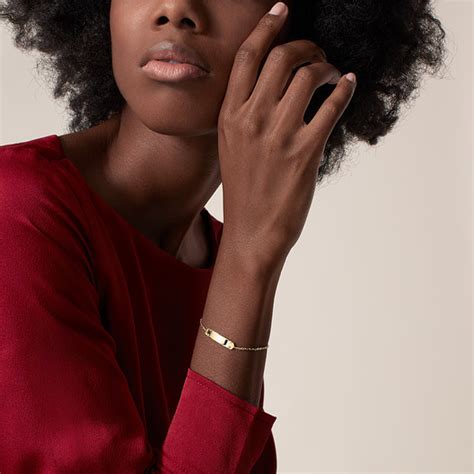 CRB6026000 - Logos bracelet, on chain - Yellow gold - Cartier