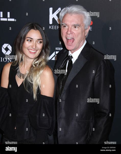David byrne and malu abeni valentine byrne hi-res stock photography and ...