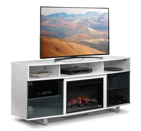 Sorenson 72 inch Fireplace TV Stand - White | Fireplace tv stand ...