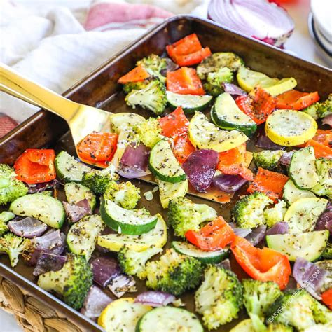 Vegetables In Oven Colorful Roasted Vegetables Recipe Cookie And