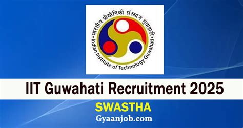 IIT Guwahati Recruitment 2025 — Walk-in Interview for Various Project ...