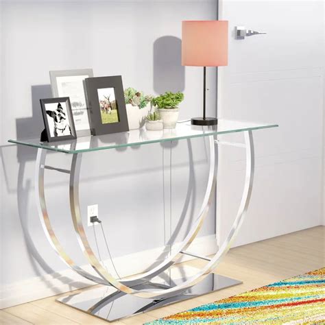 Console Table with Compact Design and Durable Construction for Contemp ...