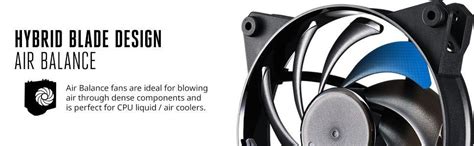 Cooler Master MasterFan Pro 120 Air Balance with Hybrid Fan Blade ...