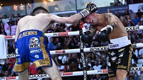 Stephen McKenna stops Joe Laws in three-round all-out brawl on Zak ...