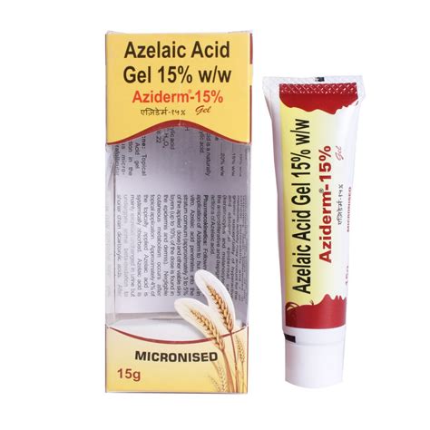 Aziderm-15% Gel 15 gm Price, Uses, Side Effects, Composition - Apollo ...