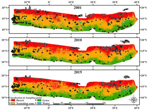 Spatial and Temporal Changes in the Normalized Difference Vegetation ...