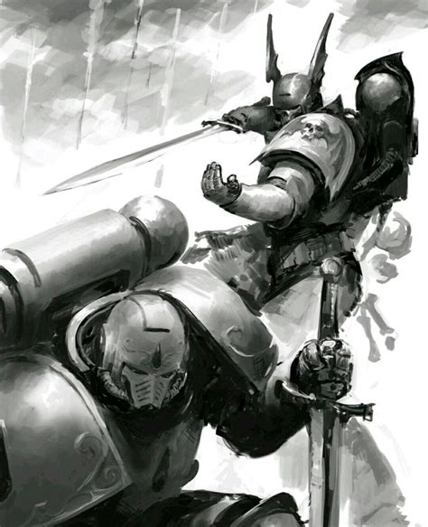 Night lord vs Blood angel | Warhammer 40k artwork, Warhammer fantasy ...