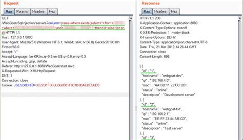 WebGoat SQL Injection 12 的图像结果