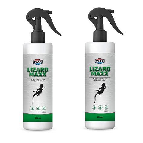 ZYAX Lizard Maxx, Powerful & Herbal Repellent Spray keeps Lizards away ...