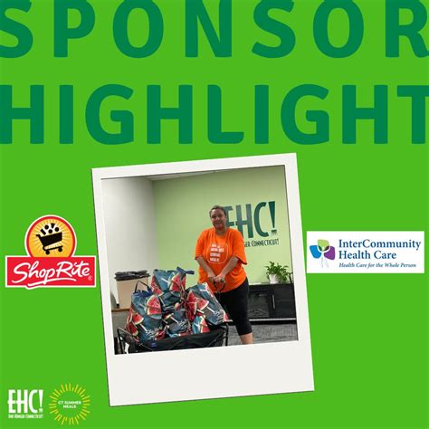CT Summer Meals on Twitter: "TY to @ShopRiteStores and @ICHealthCareCT for an amazing ...
