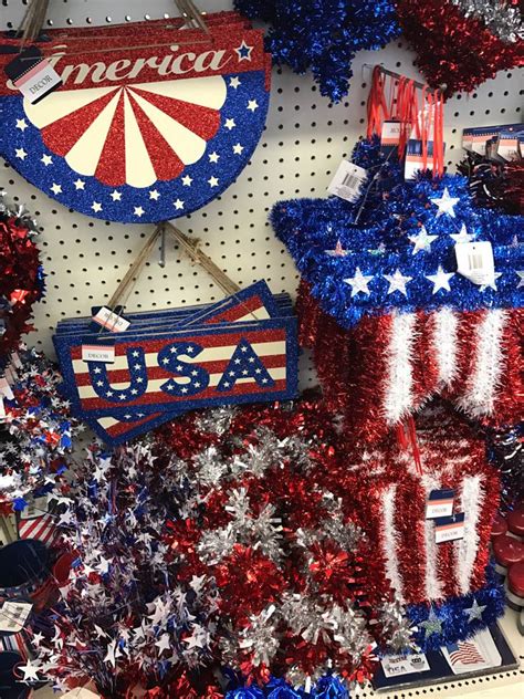 4th of july decorations at dollar tree