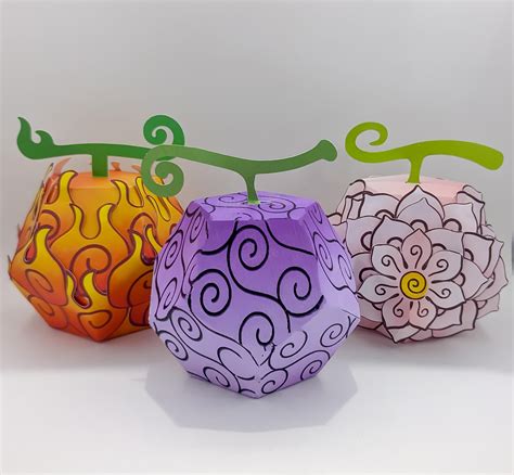 One Piece's Akuma no Mi : r/papercraft