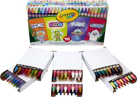 Crayola 96 ct. Special Effects Crayons Buy, Best Price. Global Shipping.
