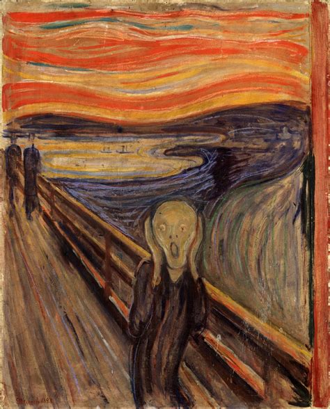 The Scream, 1893 - Edvard Munch - WikiArt.org