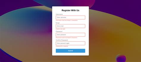 Image result for Form Validation in JavaScript CodePen