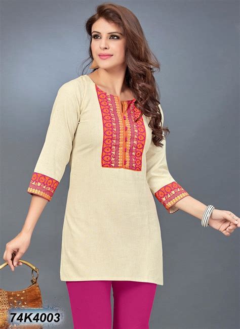 Off White Khadi Pure Cotton Kurtis – Dailybuyys