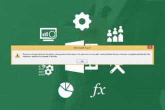 Image result for Excel Error File Format Is Not Valid